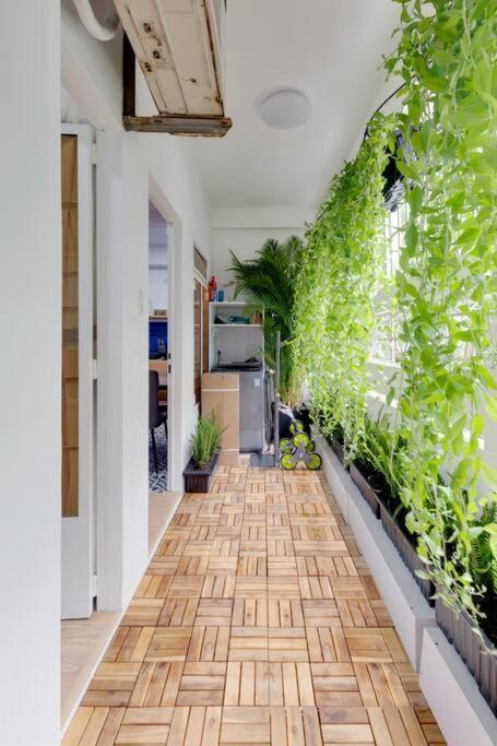 Modern, Cozy & Fully Equipped 2Br Apt In D4, 5M To D1 胡志明市 外观 照片
