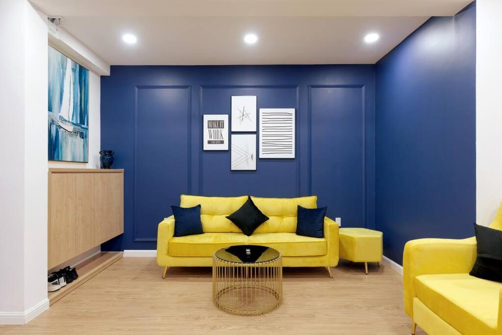 Modern, Cozy & Fully Equipped 2Br Apt In D4, 5M To D1 胡志明市 外观 照片