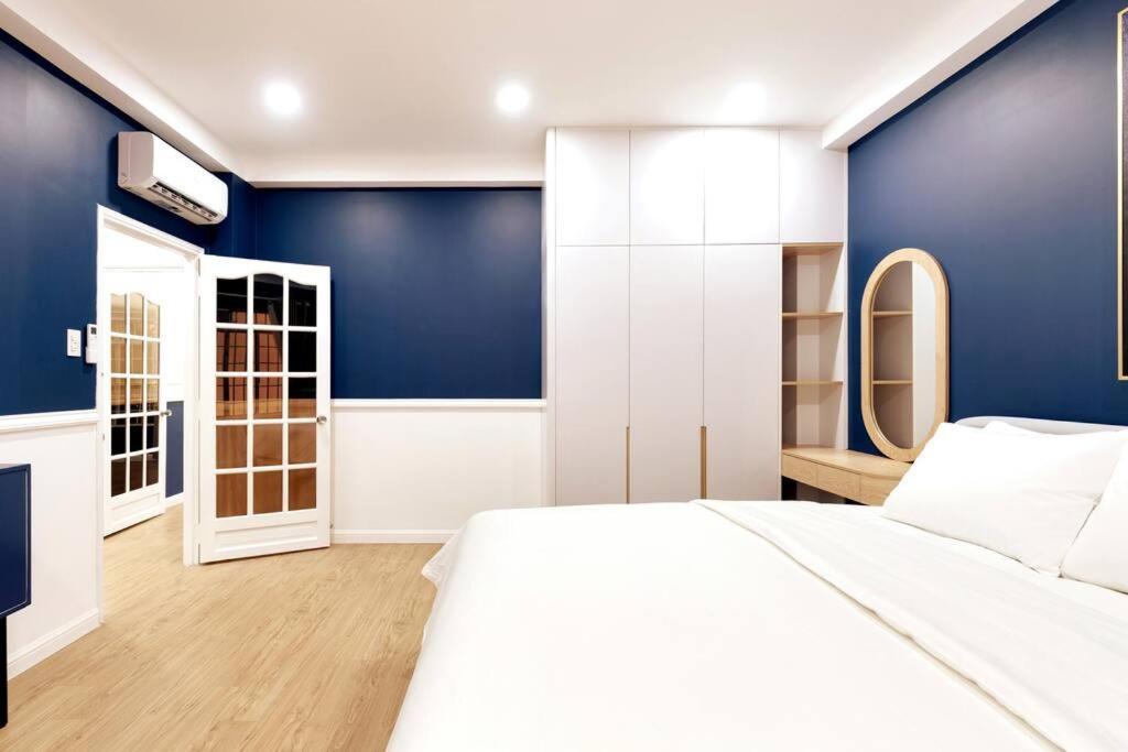 Modern, Cozy & Fully Equipped 2Br Apt In D4, 5M To D1 胡志明市 外观 照片